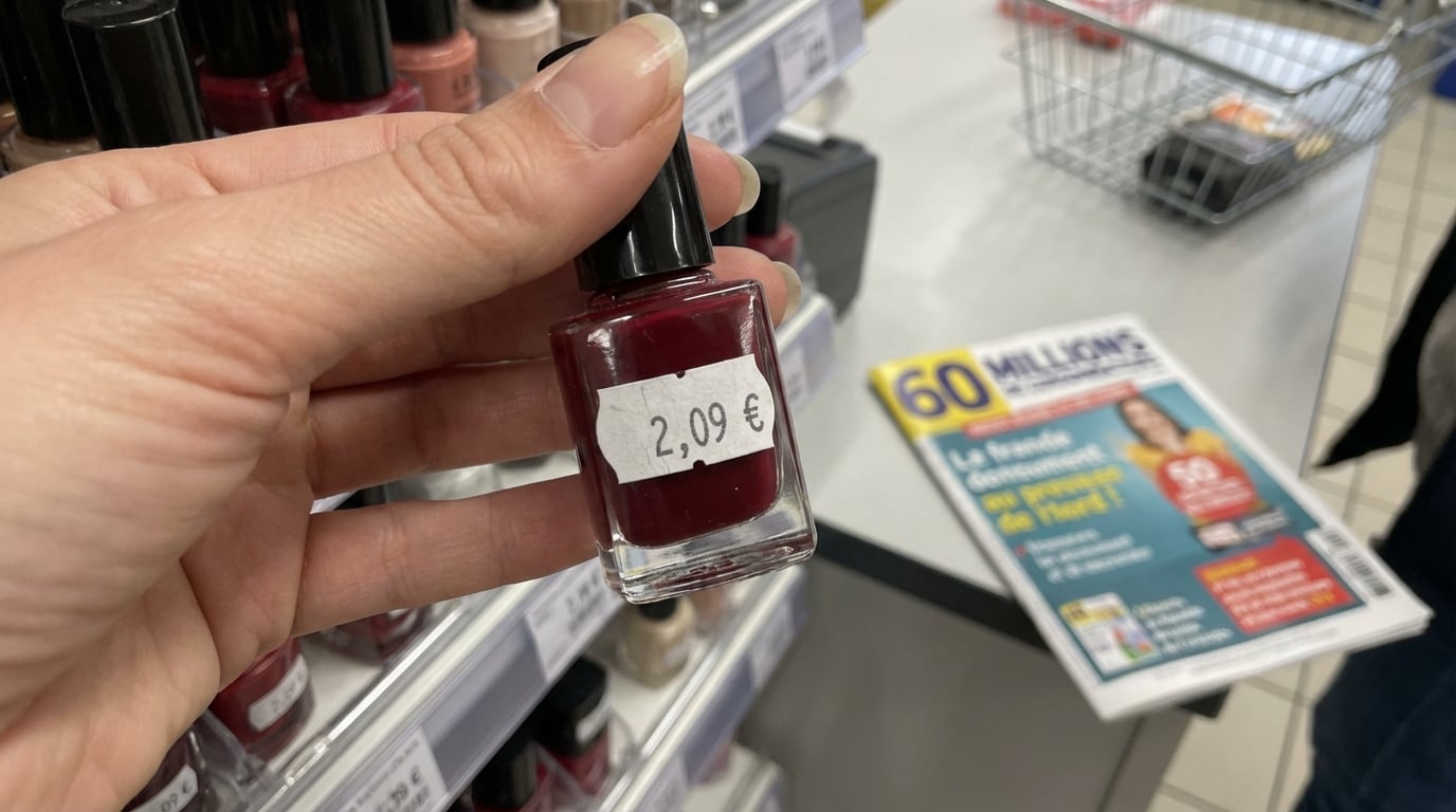 60 milyon tüketici tarafından onaylanan, 2,09 Euro değerindeki bu kırmızı vernik, lüks markaları gölgede bırakıyor