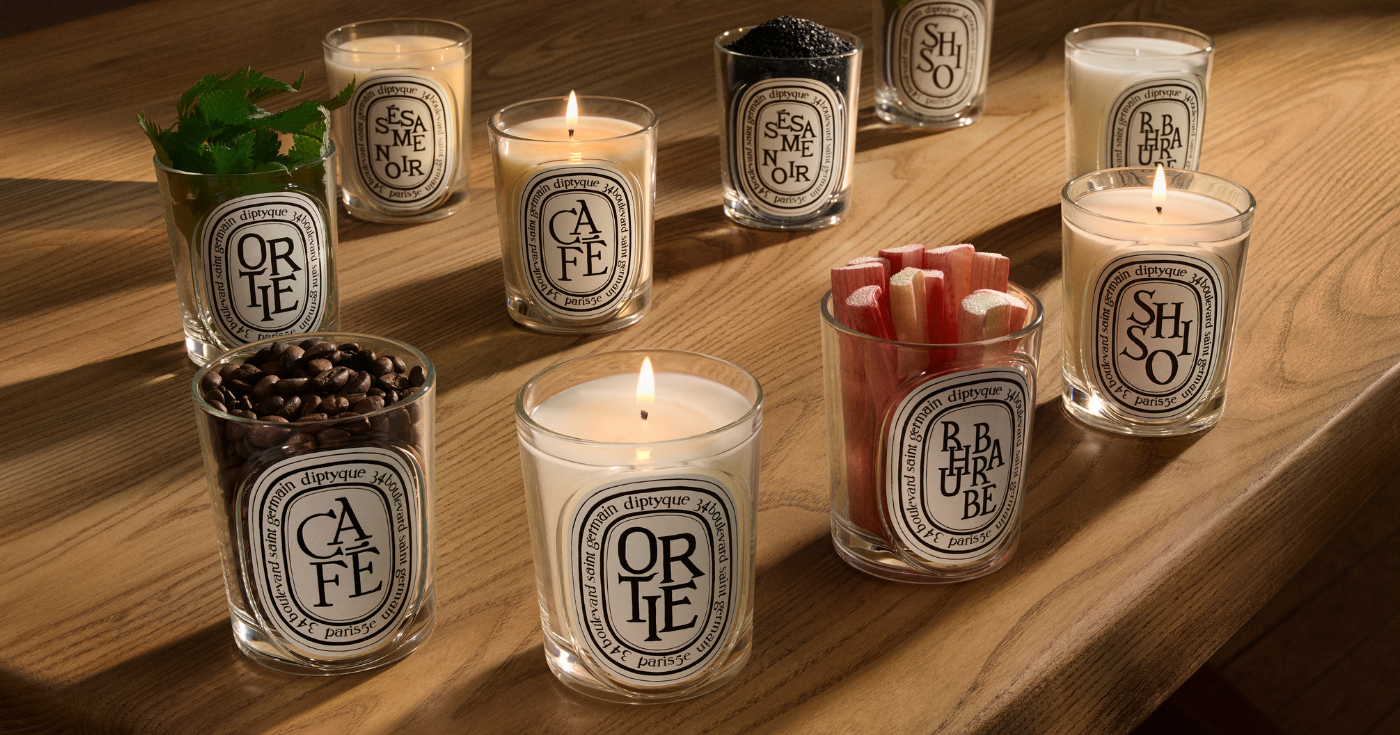 Café, sésame noir... Diptyque dévoile 5 nouvelles senteurs de bougies (et un design inédit)