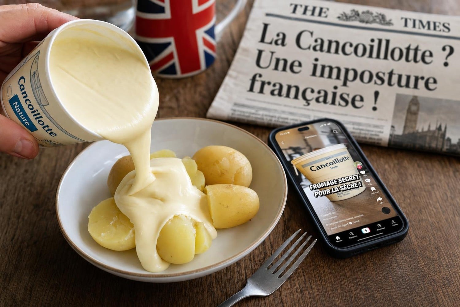 Ce fromage fluide encensé sur TikTok accusé de trahison par une critique britannique de la gastronomie française