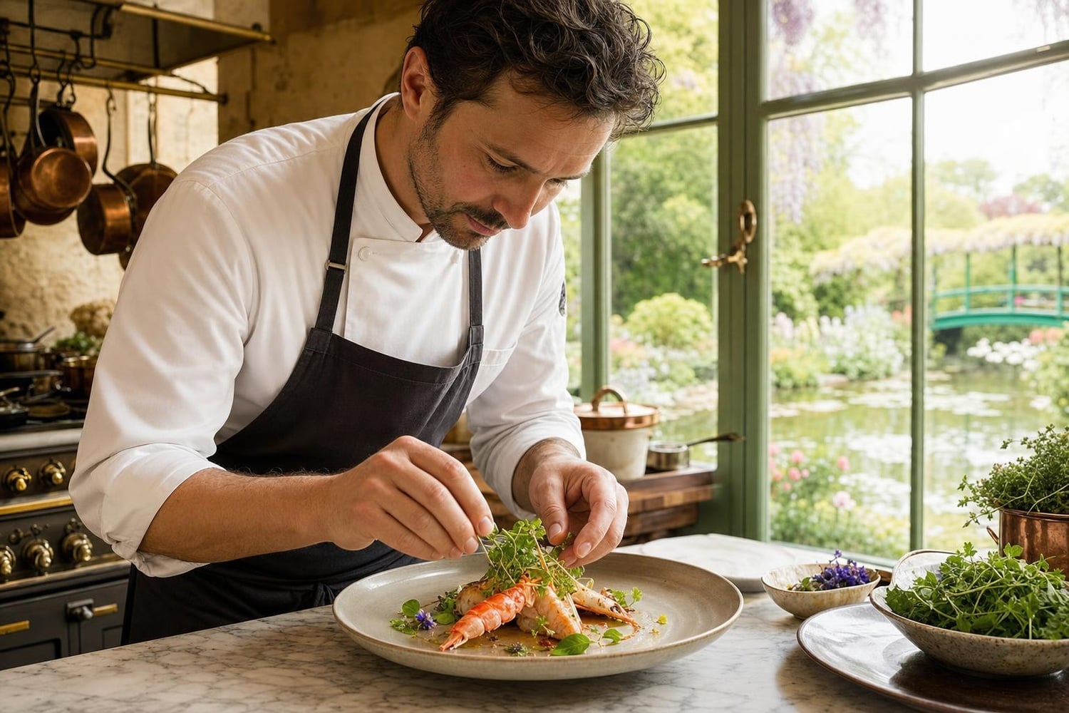 Au Jardin des Plumes, ce questionnaire au chef Cyril Boulais révèle un secret de sa cuisine normande que nul n’avait vu venir
