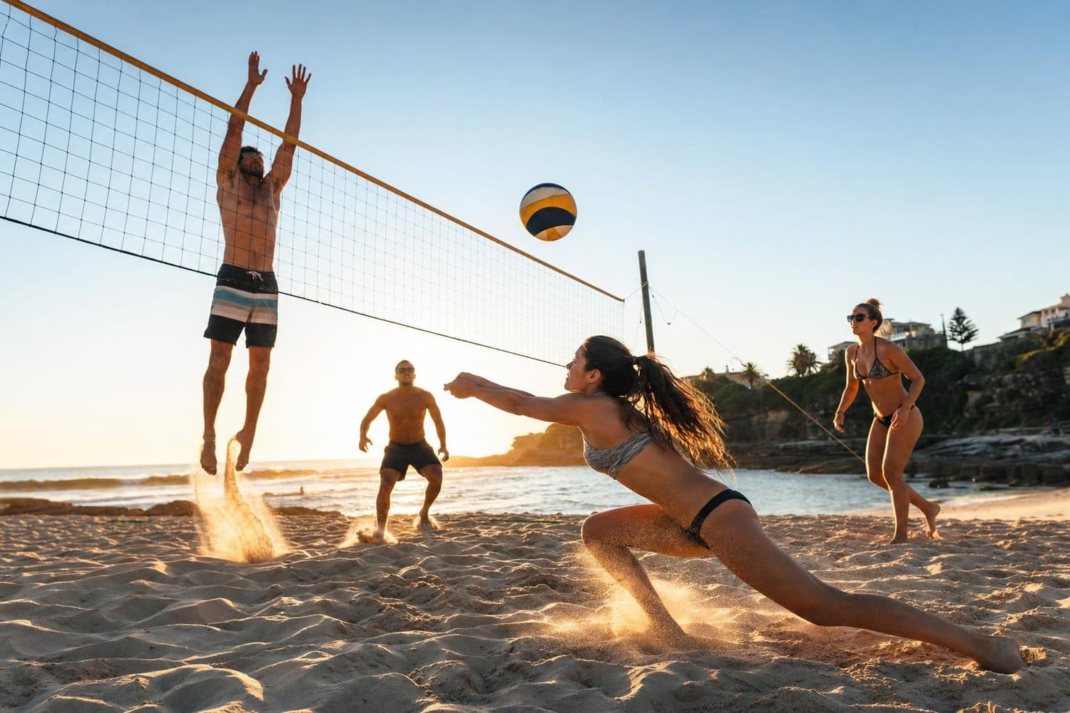 Ce sport de plage qu’on fait en maillot sur le sable fait brûler jusqu’à 600 calories par heure, et même les coachs sont bluffés
