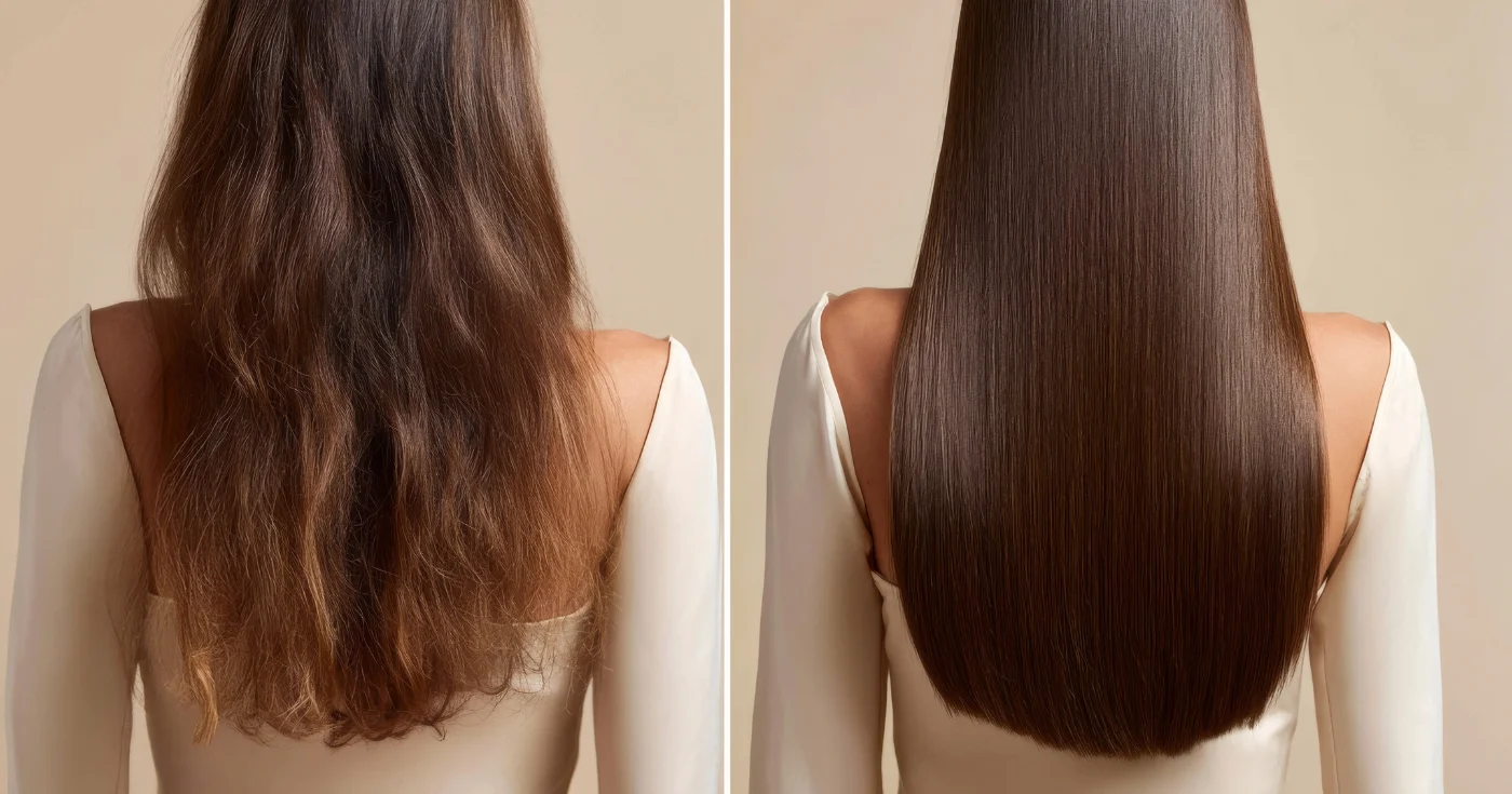 « Ce produit a littéralement réparé mes cheveux cassés » : ce masque capillaire haute nutrition à 4€ enrichi en beurre de karité et huile de coco laisse un toucher souple et brillant