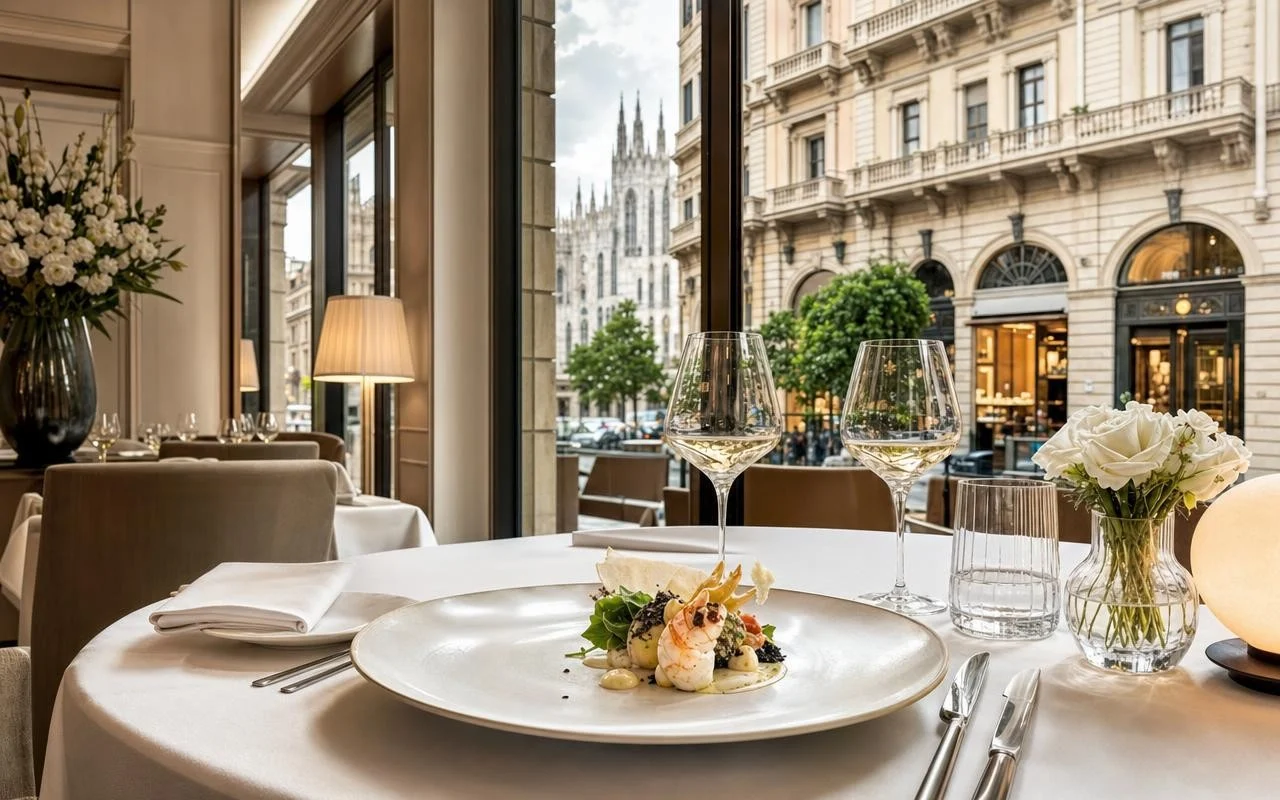Cette table Dior confiée à Enrico Bartolini ouvre dans cette ville italienne de la mode et les réservations s