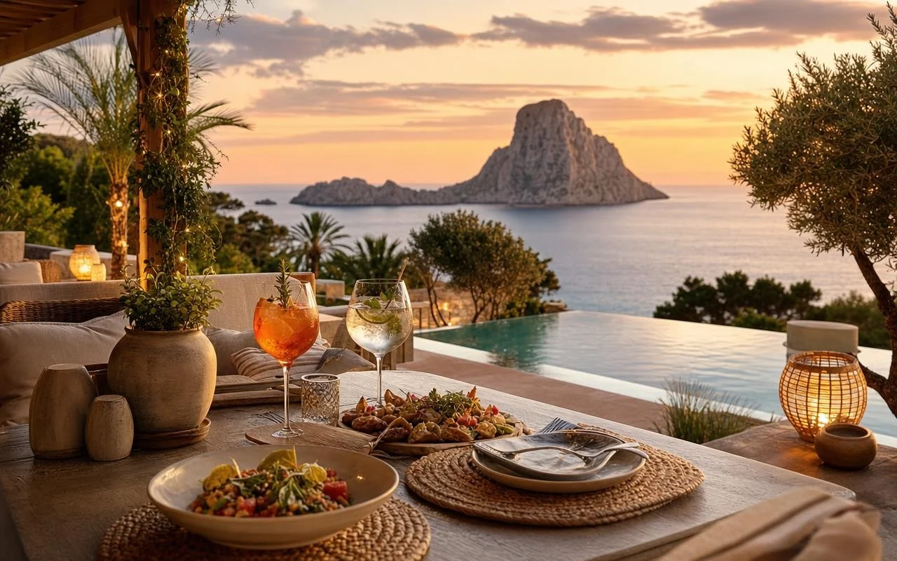 À Ibiza, cet hôtel face à un rocher mystique cache un rituel culinaire déroutant que vous devriez tester avant la fin de l’été