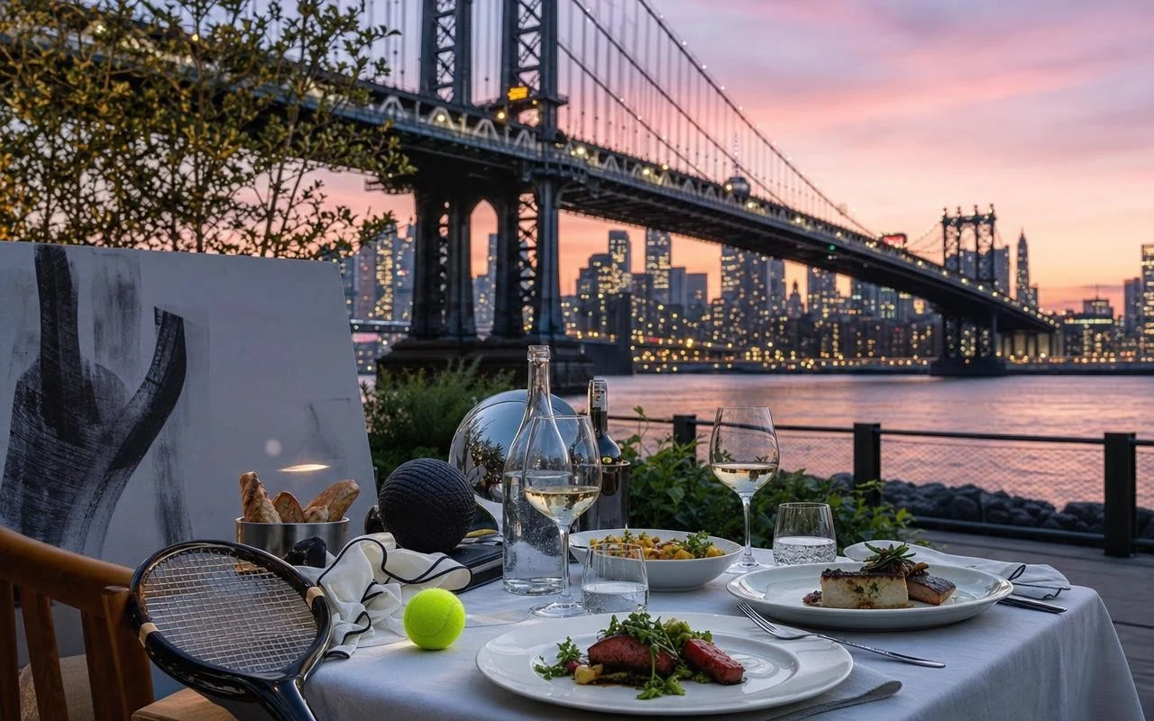 New York : le chef Daniel Boulud s’allie à cette eau française culte pour un bicentenaire secret qui électrise déjà l’US Open