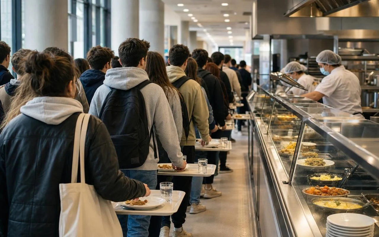 Cette aide étudiante à prix symbolique fait exploser les restos U... et les conséquences commencent à inquiéter sur les campus