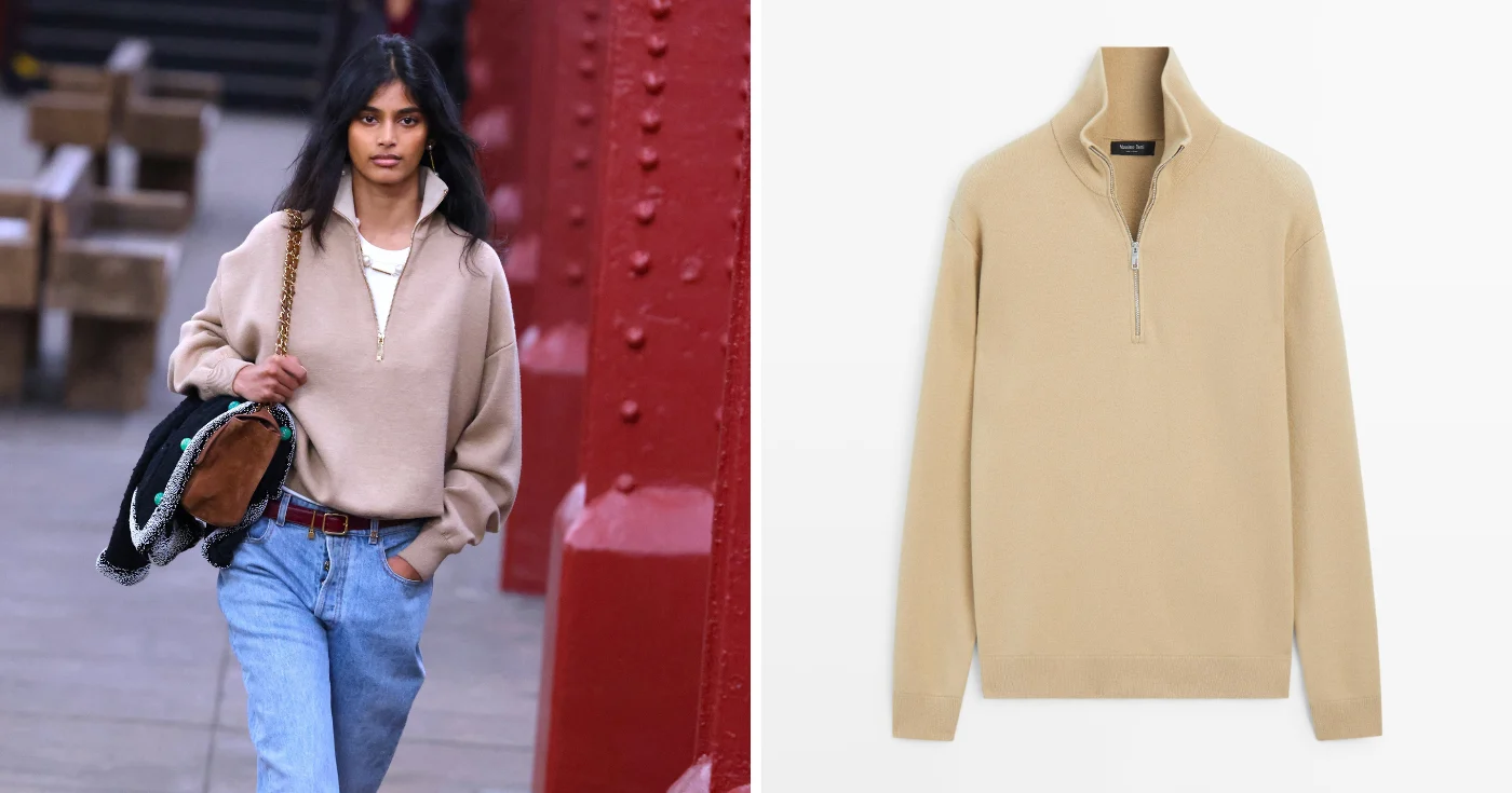 80 Euro'luk bu Massimo Dutti kazağı, podyumda sansasyon yaratan Chanel parçasına tıpatıp benziyor