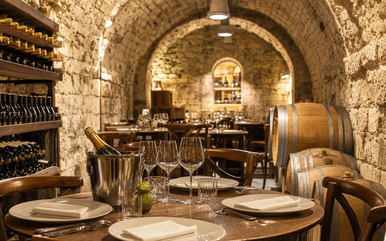 Ce caveau secret d’une ville de Champagne abrite la table la plus discrète du coin… et les habitués veulent le garder pour eux